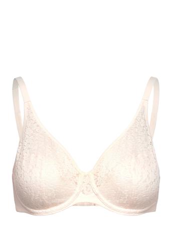 Norah Covering Molded Bra Designers Bras & Tops Full Cup Bras Pink CHANTELLE