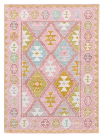 Saga Li Inom- Och Utomhusmatta Tvättbar 300X400 Stor Flerfärgad