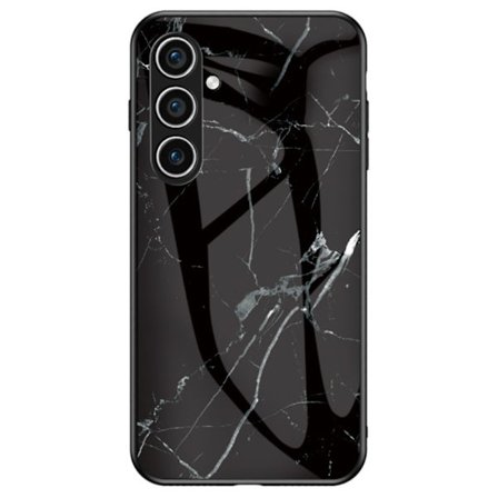 SKALO Samsung S24 Marmor hærdet glas TPU Cover - #4