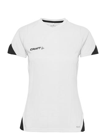 Pro Control Impact Ss Tee W T-shirt Top Hvid Craft