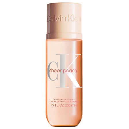 Calvin Klein Sheer Peach Hair & Body Mist Unisex 236 ML
