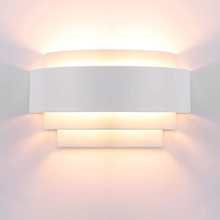 Vägglampor LED Vägglampor Inomhus Vägglampor Minimalistisk Design Metallbelysning Sovrum Trapphus Vardagsrum Kontor Veranda Inomhus Vägglampor Varm W