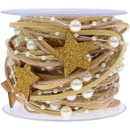 Pärlband, Släpp Loss Din Kreativitet Med 5 Meter Inspirerande Pärlbandslina, Förhöj Din Bröllopsgirlangdekoration, Skapa Din