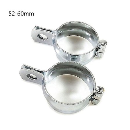 2 stk. Blinklys Spotlight Monteringsbraketter for Motorsykkel Lys Klemmeholder