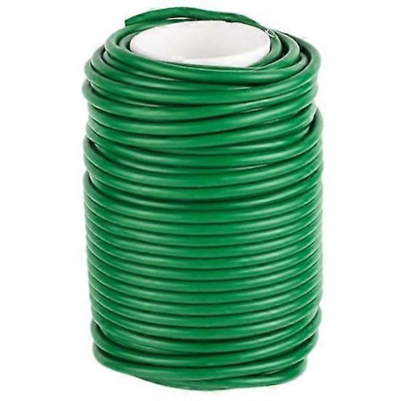 1 rulle bløde, fleksible havebindere plantetråd til støtte og fastgørelse af klatreplanter haveartikler (FMY)