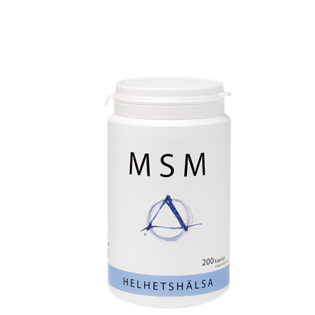 Helhetshälsa MSM 520 mg 200 kapslar