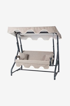 Hanah Home - Trädgårdshammock 2-sits - Morus - Grå - Hängmattor & hängstolar - Från Homeroom