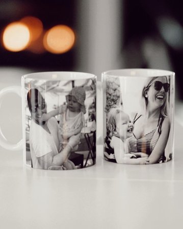 Personalised Mugs - 325 ml - Green. Create and Print Own Custom Photo Mugs and Cups
