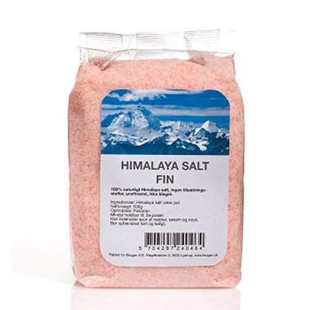 Biogan Himalayasalt fin 500 g, Helse & Madvarer, Krydderier, Salt