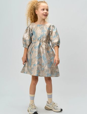The New Tnreeve S_S Dress - Multi/patterned - 158/164