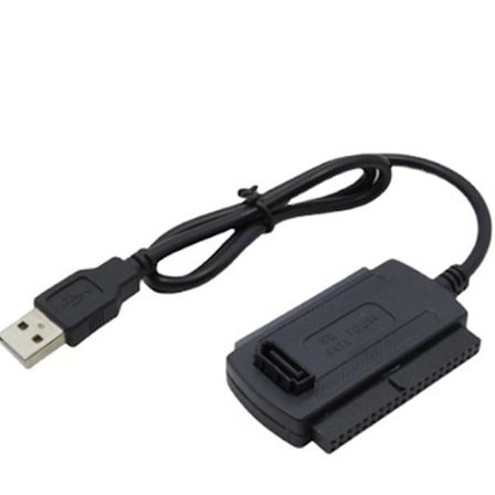 USB till IDE 2.0 Adapter Konverter Kabel För 2.5 3.5 SATA J9K Hårddisk