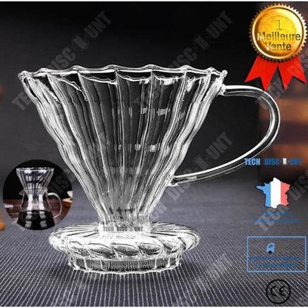 Kaffekopp - TD - Dubbelväggigt glas - 600ml - Transparent - Diskmaskinssäker
