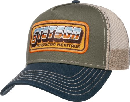 Stetson Trucker Cap Chrome Men caps Blue OneSize