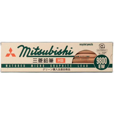 Mitsubishi Pencil Bleistift Mitsubishi 9800EW HB 12er-Pack