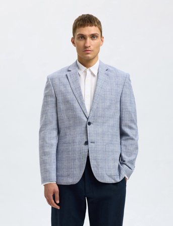 Selected Slhreg-Malik Sun Dsgn Blz - Blue - 50