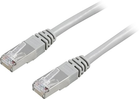 Deltaco FTP Cat5e patch cable 3m