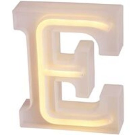 Neon-kirjaimet valaisin, seinäkoriste/sisustus