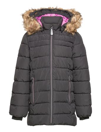 Jacket Quilted Girls,Af 8.000 Grey Color Kids