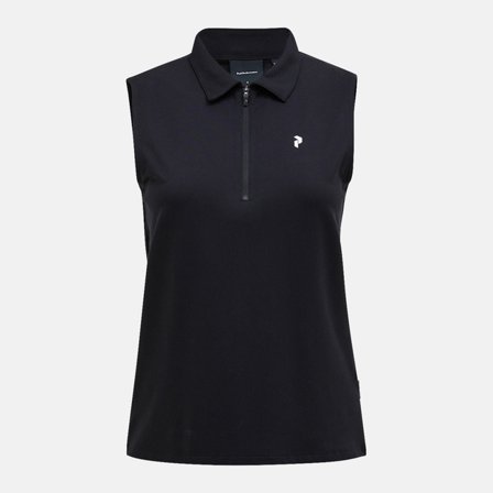 Peak Performance - Comfort Zip Sleeveless Polo Damen