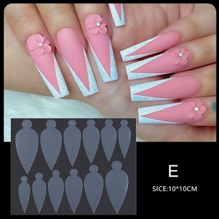 French Forma Dual Sticker Nail Form E E