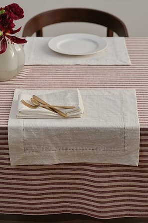 Jotex - Serviette 4er-pack Naturweiß - PEGGY - Kaufe Servietten bei Jotex