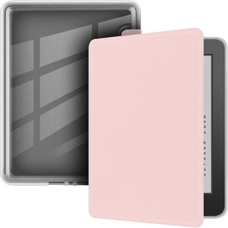 7-tommers Kindle Paperwhite-deksel (12. generasjon - 2024), Ultraklar, Myk, Fleksibel, Transparent, Dvale/Automatisk vekking