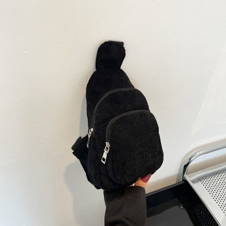 Bröstväska Crossbody Sling Bags SVART
