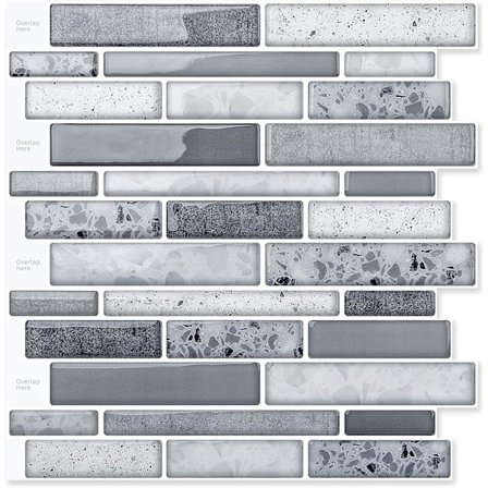 Klæbende vægfliser, Vinyl Køkken Bagvæg, Marmorvæg