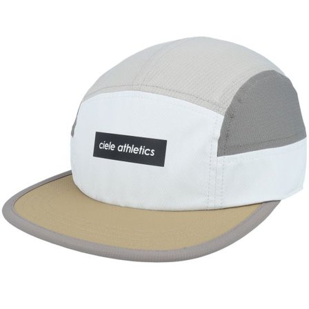 Ciele - Multi 5panel Keps - Gocap Field Iconicbar Light Grey Shadow 5-Panel @ Hatstore