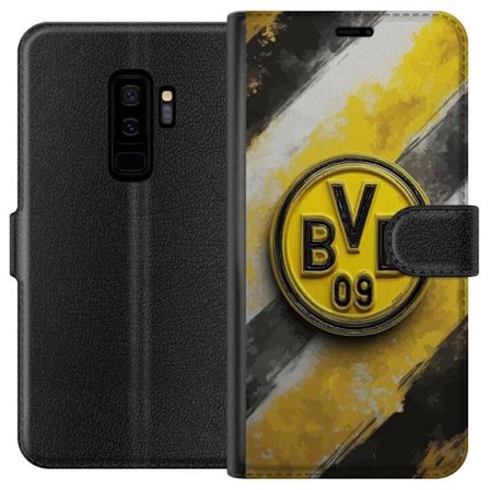 Kompatibel Tegnebogsetui til Samsung Samsung Galaxy S9+ Farverigt abstrakt puslespillsmønster, der symboliserer fællesskab, mangfoldighed og kreativ