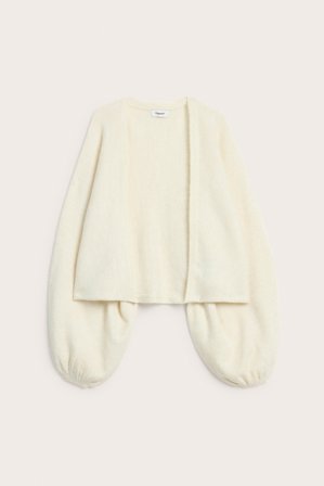 Kappahl | Strikket poncho | Offwhite