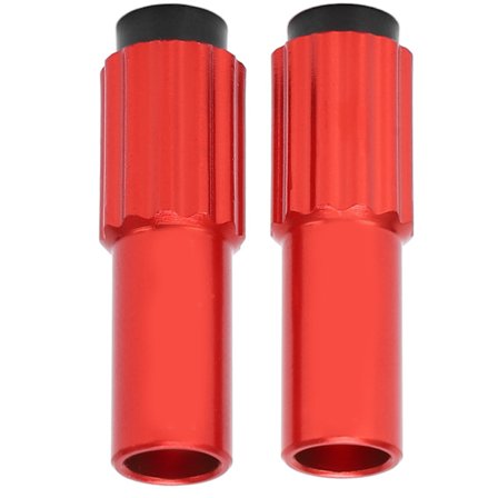 RISK 2 kpl/setti Pyörän Mikro Säädettävät Ruuvit Anodisointi Pyörän Säädettävä Vaihteen Säädin Ruuvi Punainen