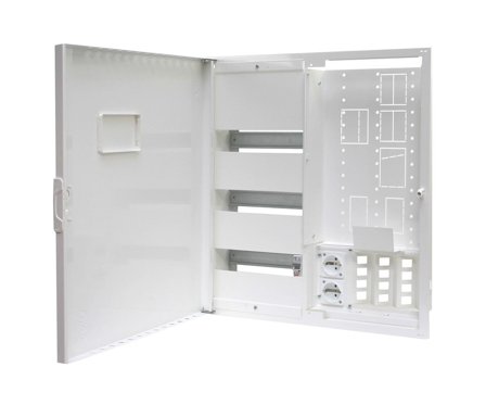 Garo NIM 75-3/36-THU Sentralapparat 515 x 547 x 115 mm, 3 rader, Elfordeling & strømforsyning