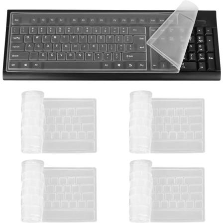4 stk Universal Tastaturdeksel i Silikon