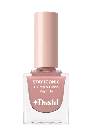 DASHL Stay Iconic Plump & Gloss Peptide Nagellack Unisex Beige 10ML
