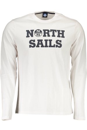 North Sails T-shirt Maniche Lunghe Uomo Bianco