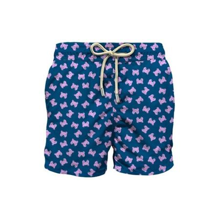 MC2 Saint Barth, Swim Shorts Blauw, Heren, Maat:L