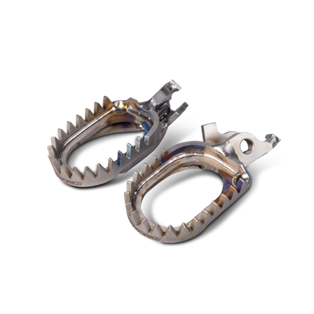 Proworks Open Titanium Foot Pegs - Honda CRF 450R 2002-2026