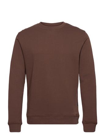 Bamboo Sweatshirt Fsc Underwear Night & Loungewear Pyjama Tops Brun Resteröds