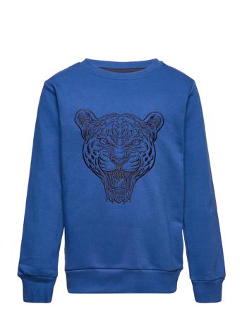 Tndivo Sweatshirt Sweat-shirt Tröja Blå The New