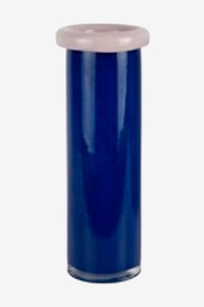 Present Time - Vase Plegado Xxl - Blå - Urtepotteskjulere & vaser - Fra Homeroom