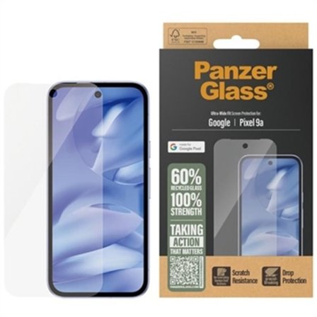 Google Pixel 9a PanzerGlass Ultra-Wide Fit EasyAligner Skä...