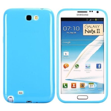 Candy Colors (Blå) Samsung Galaxy Note 2 Skal