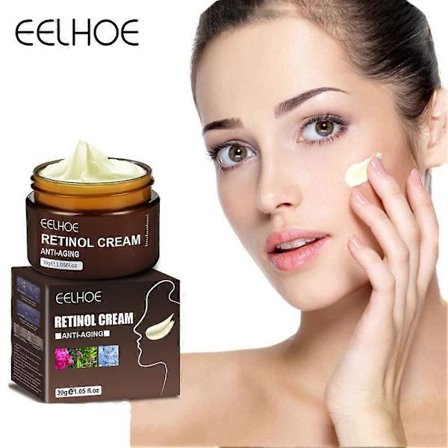 Høj kvalitet 1-3 stk. Retinol Rynke Fjerner Øjeblikkelig Anti-Aging Retinol Ansigtscreme Hudopstrammende Opstrammende Fugtgivende Blegning