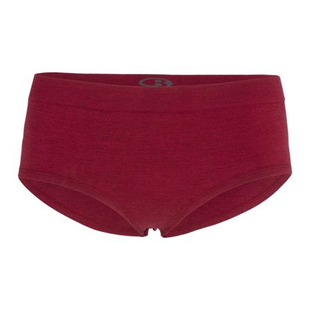 Icebreaker Women's Anatomica Seamless Sport Hipkini Women undergarment Red S