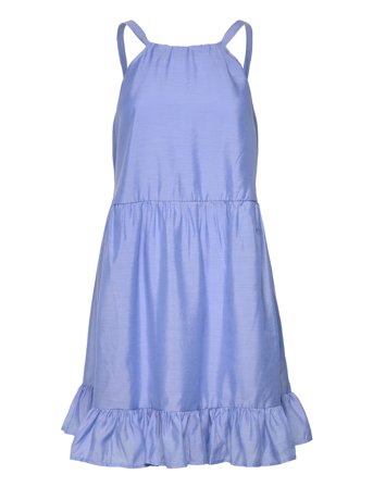 Hollan Godet Dress Blue French Connection