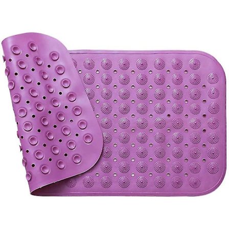 Dusjmatte, badekarmatte Sklisikker PVC Dusjmatter med sugekopper og avløp