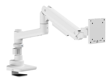 Multibrackets M Deskmount Gas Spring Single - monteringssett - justerbar arm - for LCD-skjerm - hvit