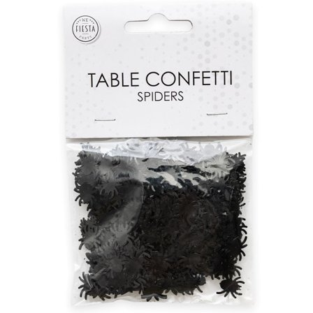 Bordskonfetti Svarta Spindlar 14g - Partyninja.se