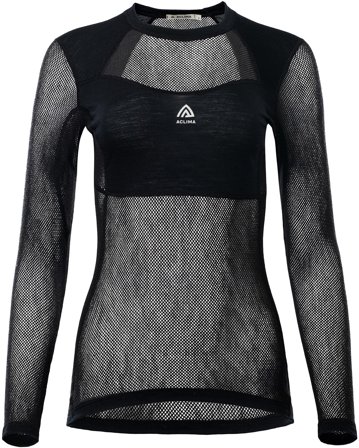 Aclima WoolNet Light Crewneck W's Jet Black